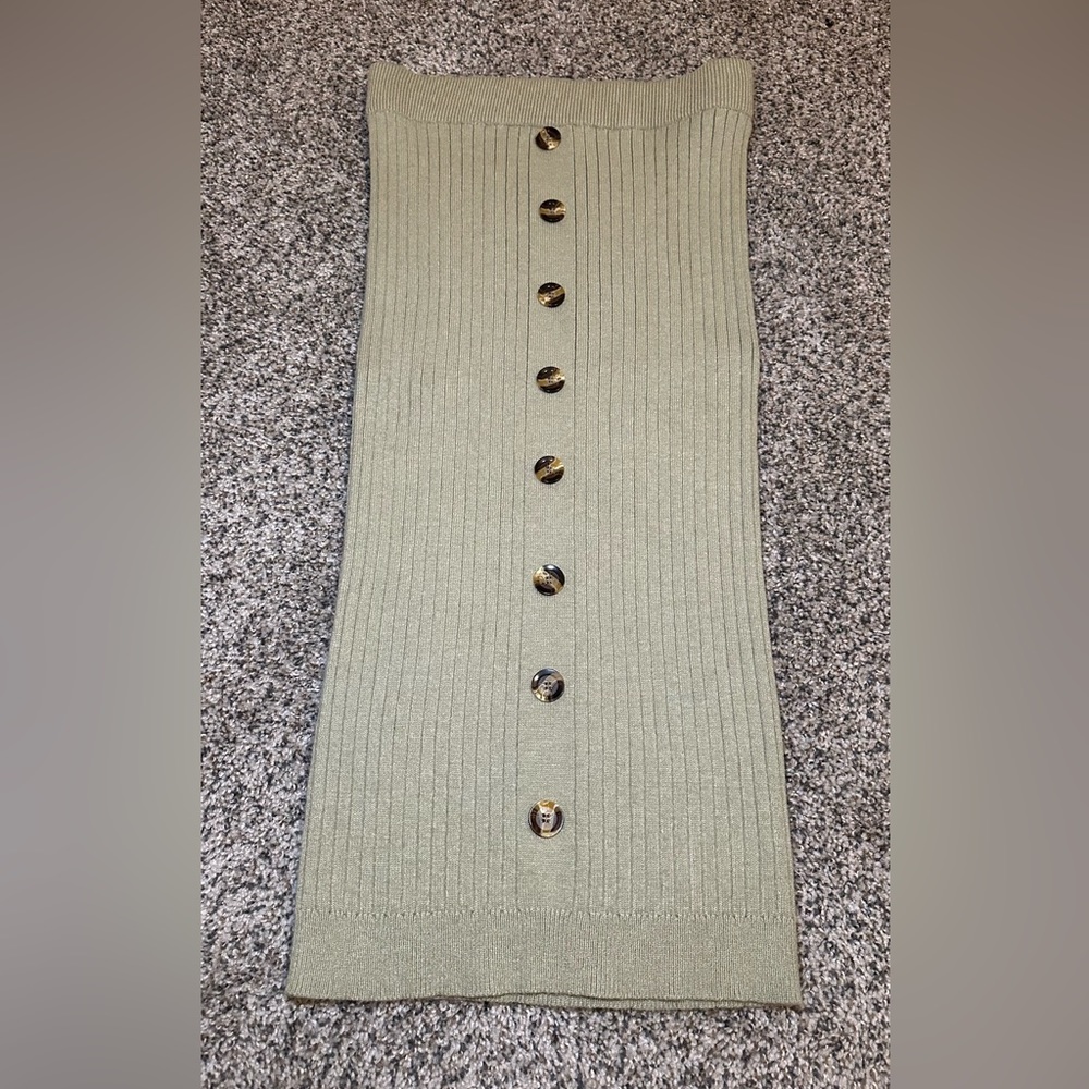 Forever 21 Olive Green Skirt